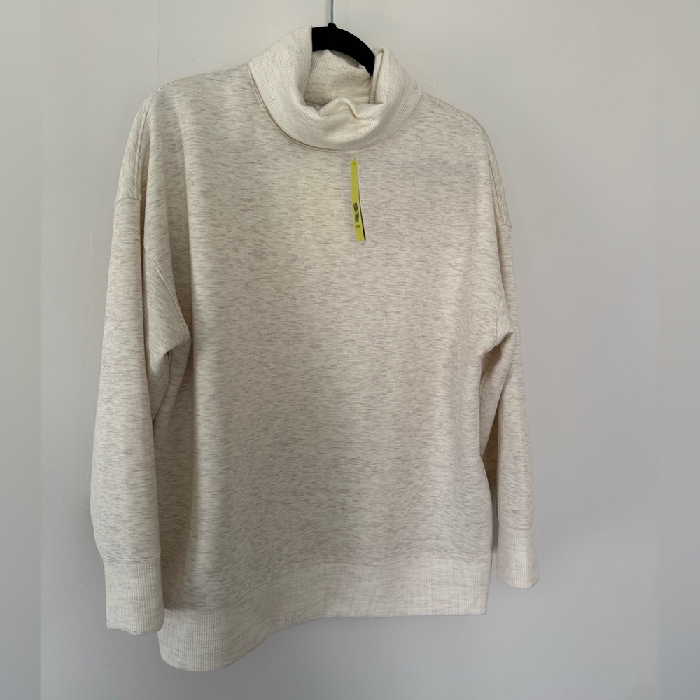 All in Motion Airy Sleek Funnel Neck, XS